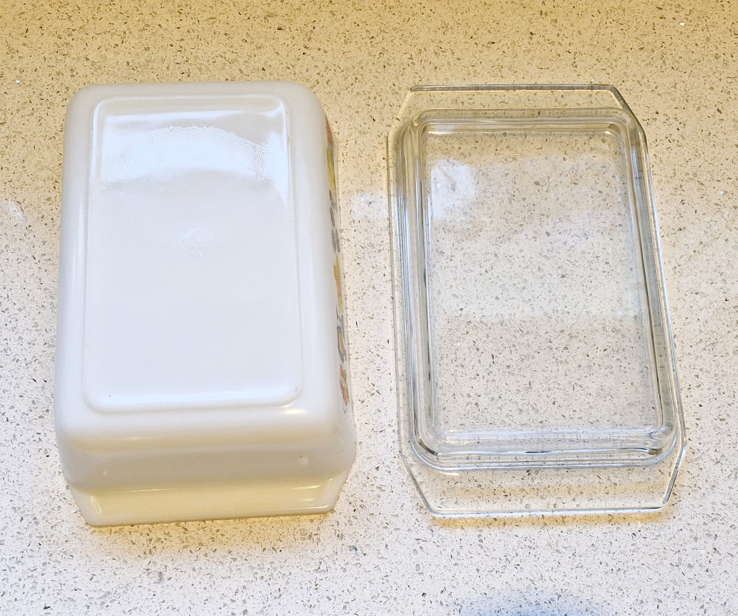 JAJ Pyrex, Rectangular Dish, Harvest, Rectangular, Rectangle, Lidded Dish, with lid, Stand, Vintage, Warmer Stand, Metal Stand, Kitchenalia