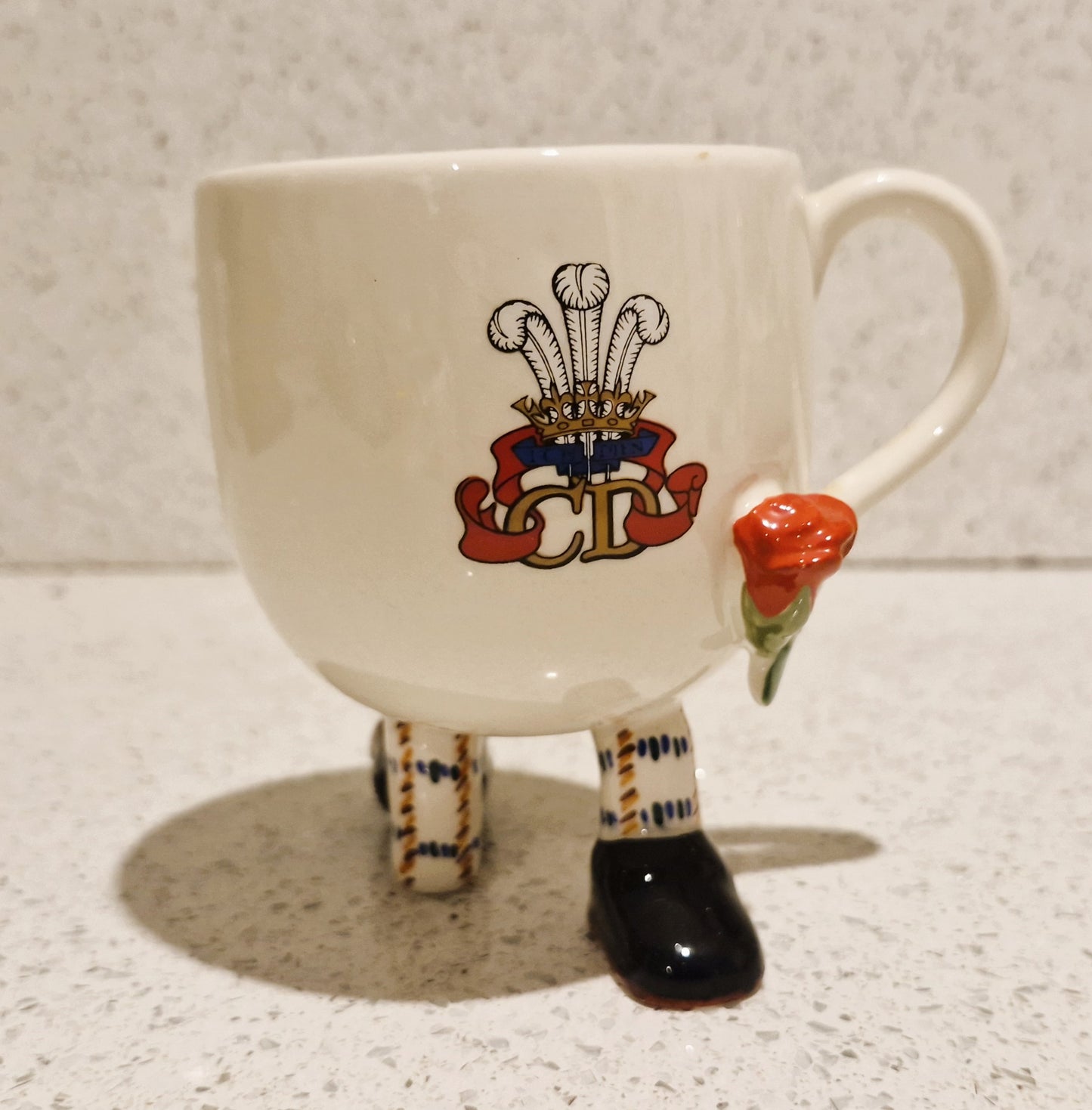 Carltonware Walking cup, Carltonware, Royal, Charles and Diana, Commemorative, British, Royal Family, Wedding, 1981, Princess Diana