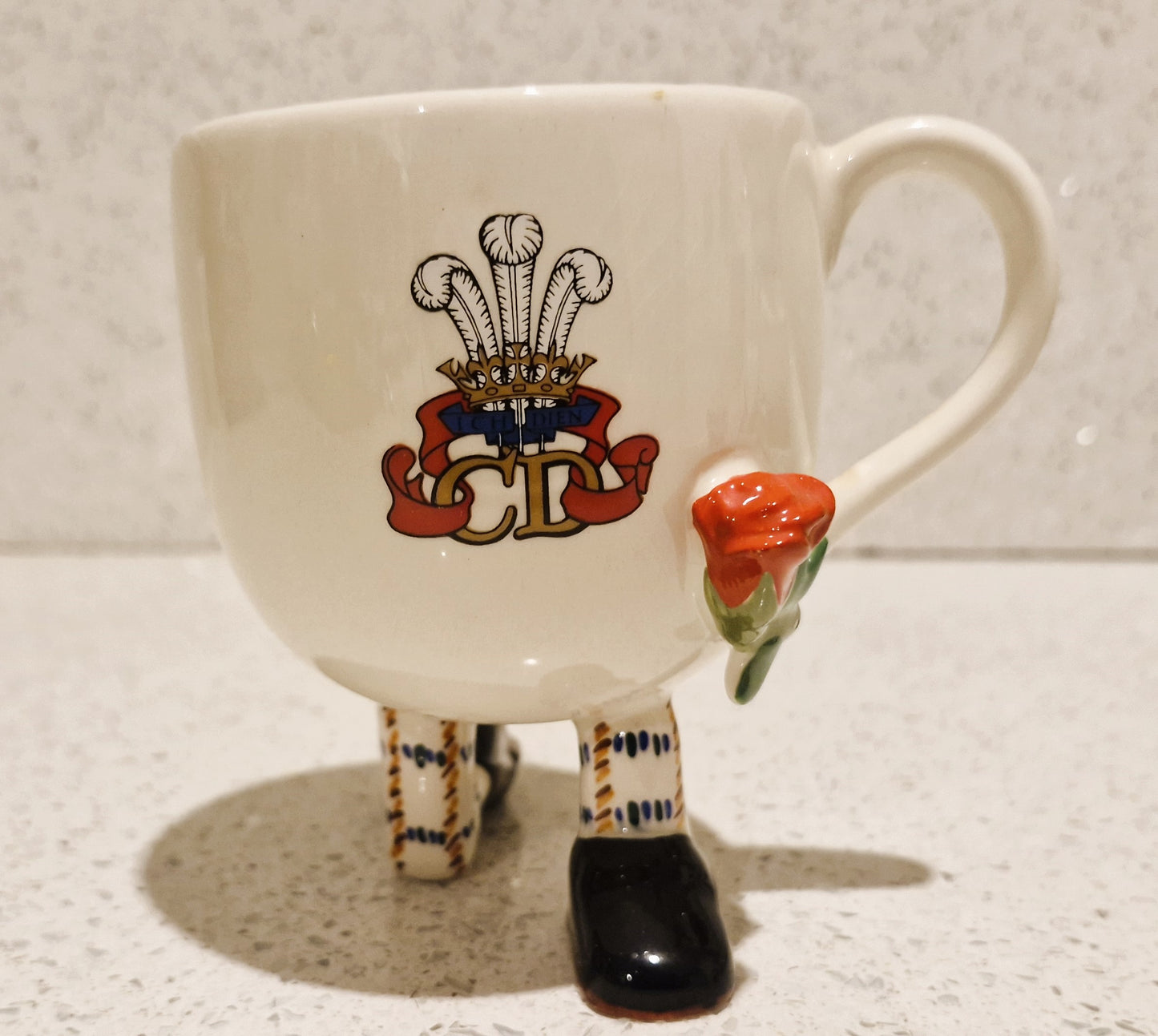 Carltonware Walking cup, Carltonware, Royal, Charles and Diana, Commemorative, British, Royal Family, Wedding, 1981, Princess Diana