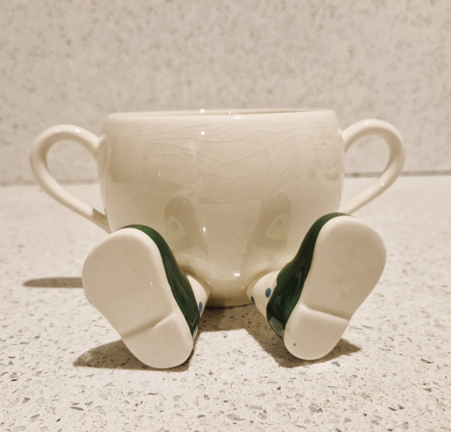 Carltonware Walking Sugar Bowl, Carltonware Sugar Bowl, Legs, Sugar Bowl, With Handles, with Feet, Original, Walking ware, Carltonware, RARE