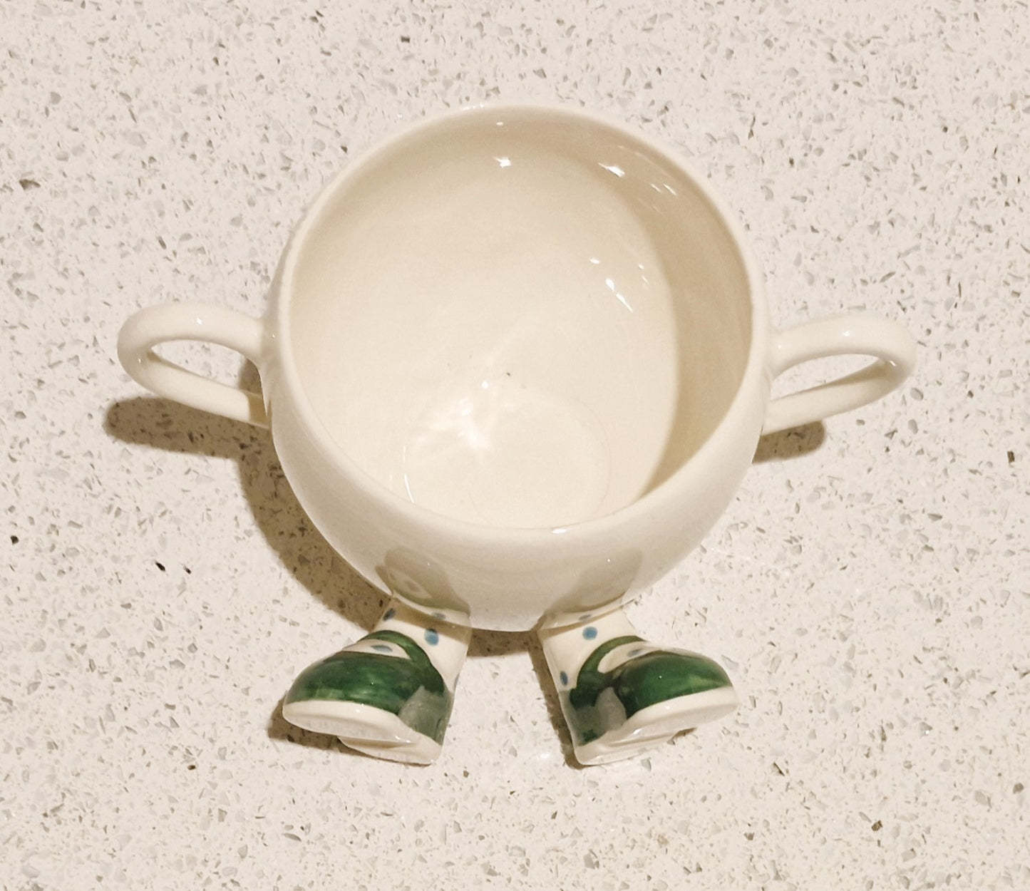 Carltonware Walking Sugar Bowl, Carltonware Sugar Bowl, Legs, Sugar Bowl, With Handles, with Feet, Original, Walking ware, Carltonware, RARE