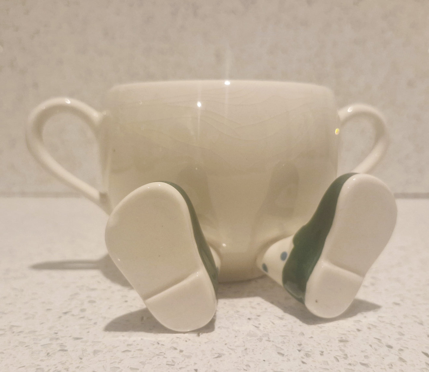 Carltonware Walking Sugar Bowl, Carltonware Sugar Bowl, Legs, Sugar Bowl, With Handles, with Feet, Original, Walking ware, Carltonware, RARE
