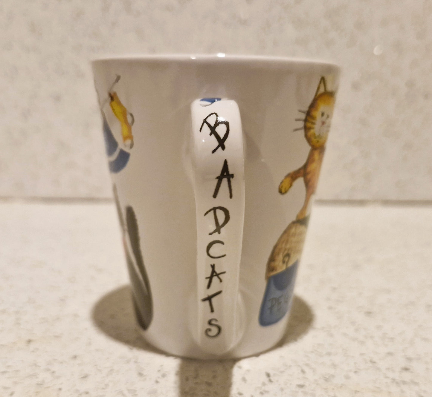 Rayware Bad Cats Mug, Rayware, Bad Cats, Porcelain, Mug, Bad Vats Mug, Quirky Cat Mug