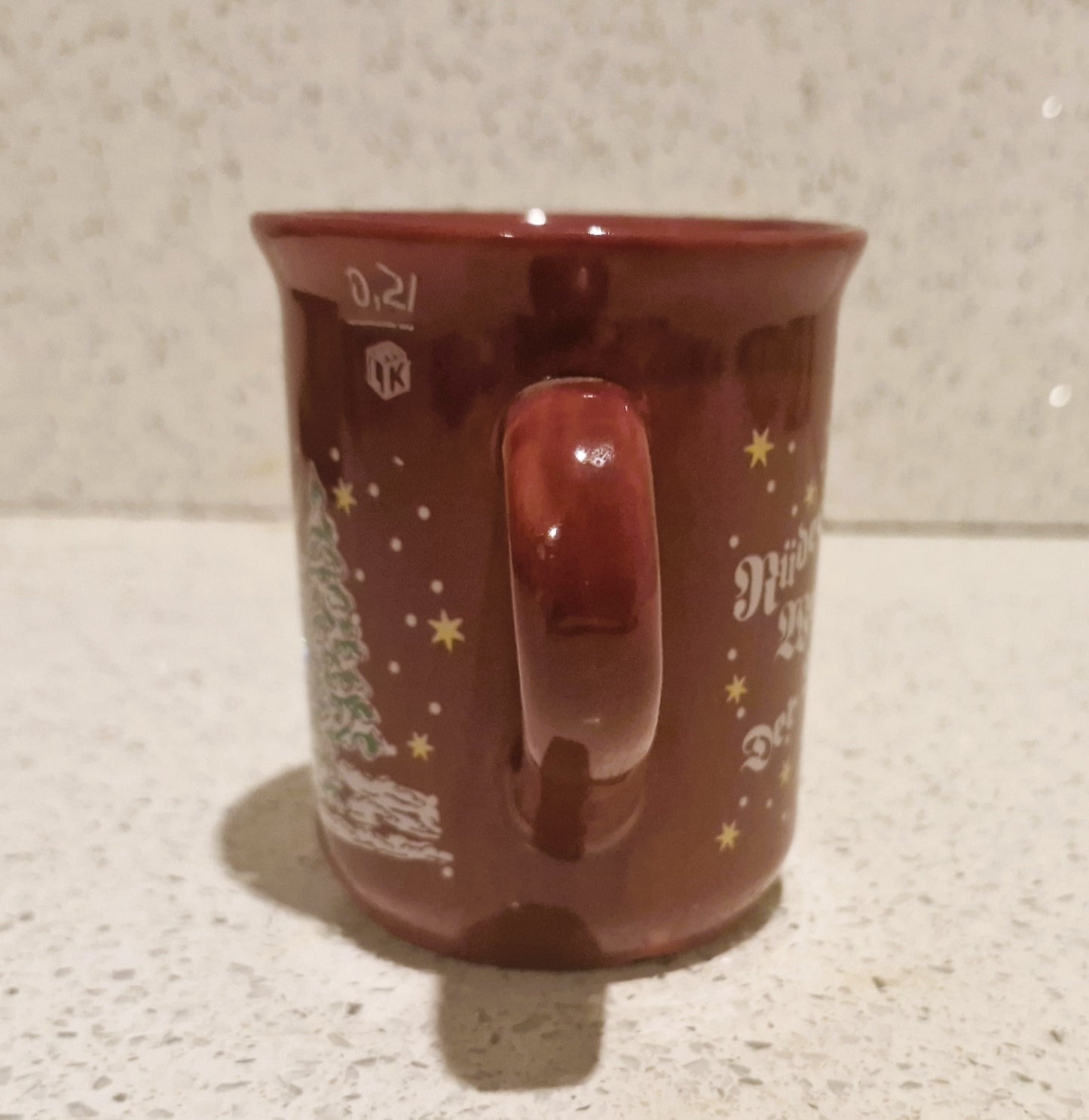 German Christmas Market, Gluhwein Mug, Christkindlesmarkt, Noel, Weihnachtsmarkt, 2000