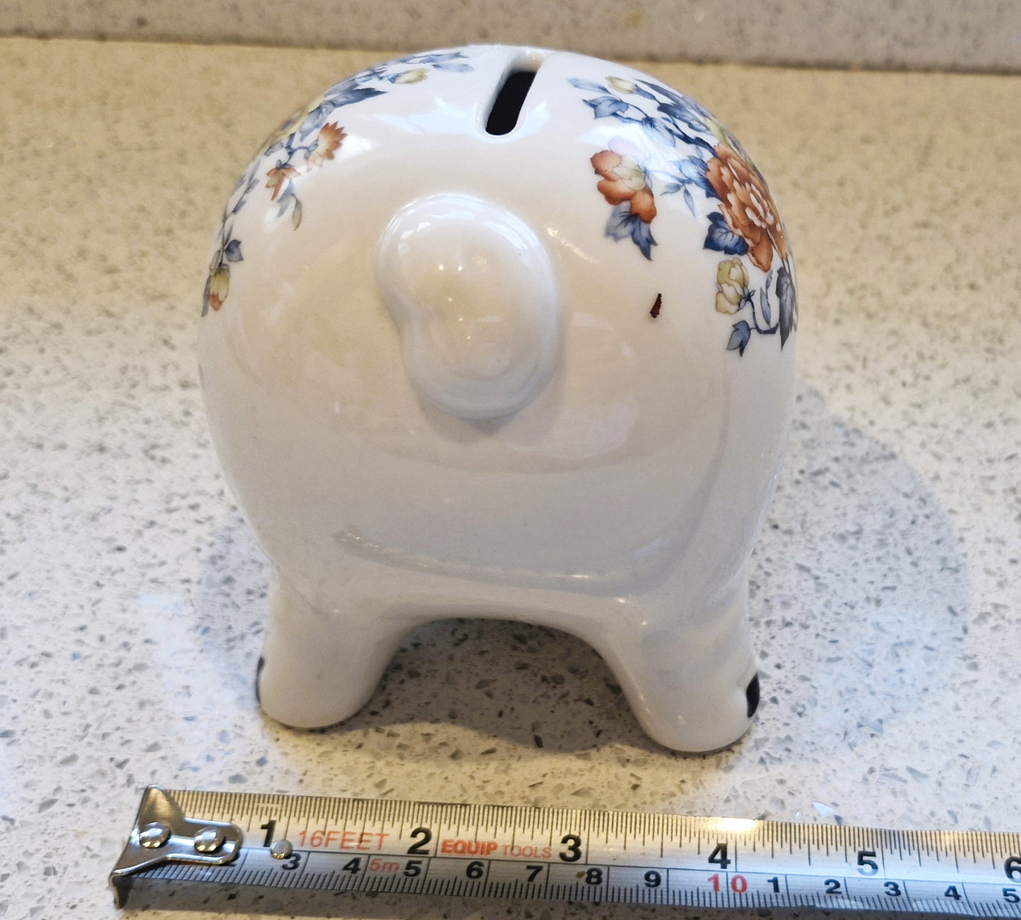 Vintage Piggy bank, ceramic Pig, Money Box, large, Cute, Quirky, Big Eyes, Piggy, Pigg Bank, With stopper, Excellent condition,