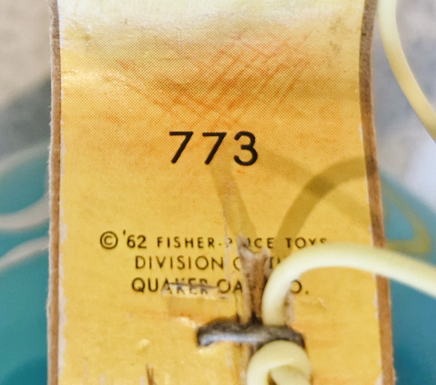 Vintage, Fisher-Price Pull along Turtle, BOXED, Vintage Fisher Price, 1960s, Pull Along Turtle, Vintage Fisher Price