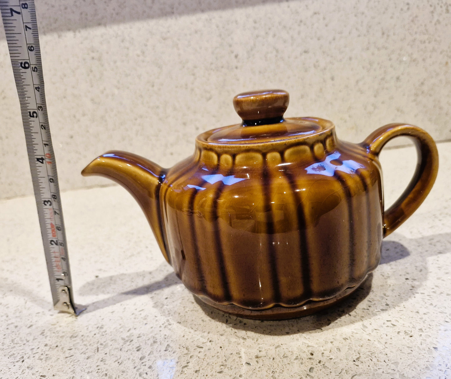East German Mid Century Teapot, East German, DDR, Mid Century, Teapot, German Pottery