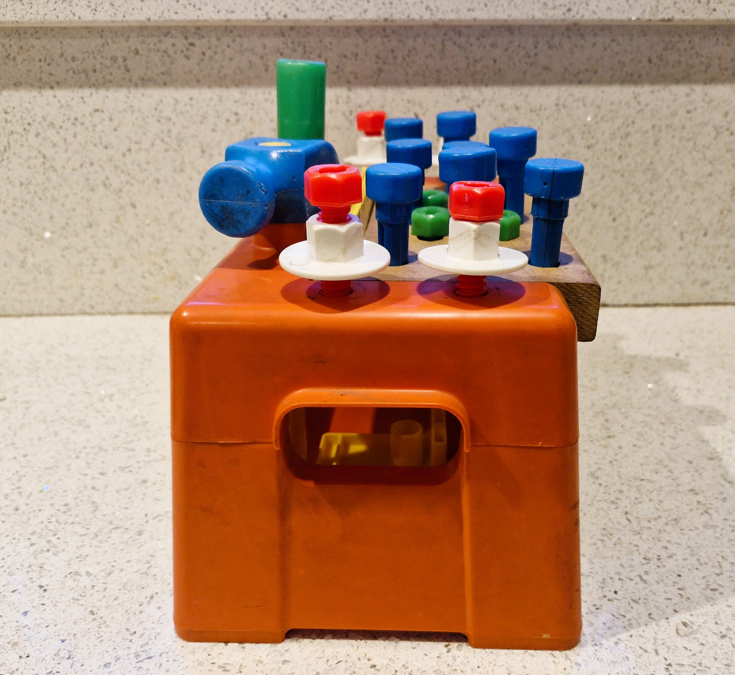 Vintage, Fisher Price Work Bench, Fisher Price Tool Box, Fisher Price, Carpenter, Pretend Play