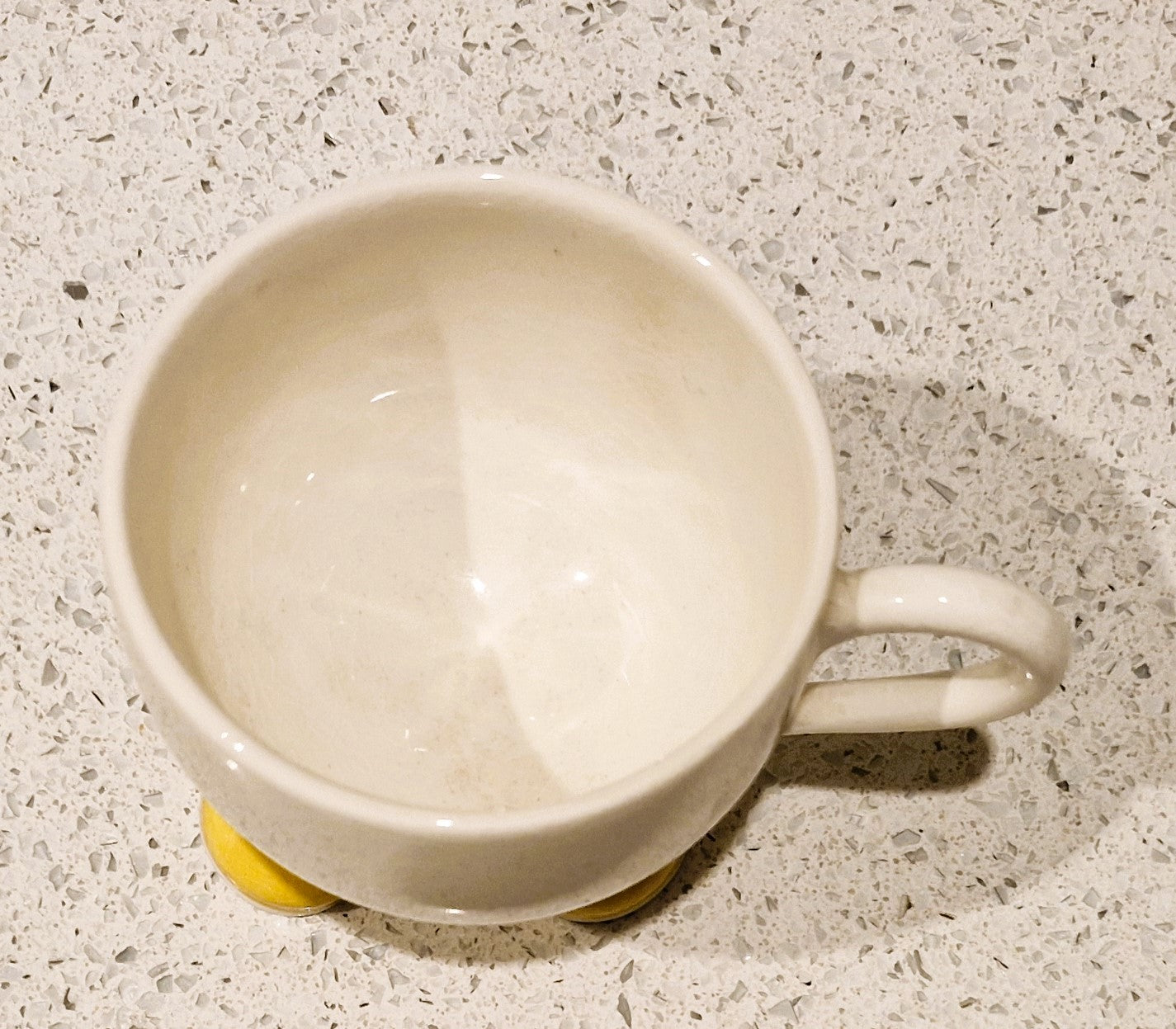 Carltonware Walking Mug, Mugs on Legs, Mug, Yellow, Feet, Original, Carlton Ware