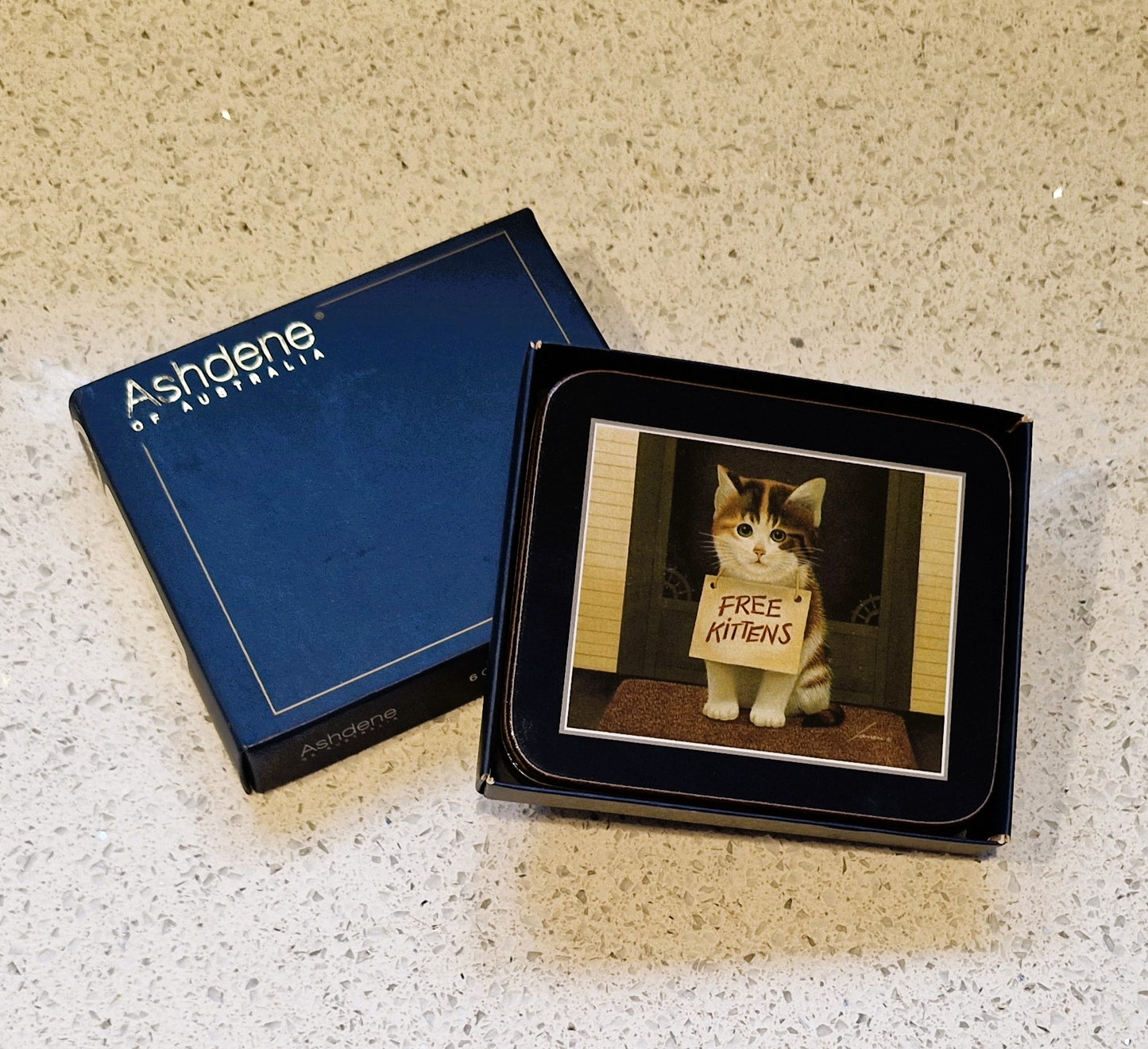 Ashdene by Australia, Cat Coasters, Free Kittens, Vintage, Quirky Cats, cute Cats, Vintage Cats, Cat Lovers, Gift, Quirky cats,