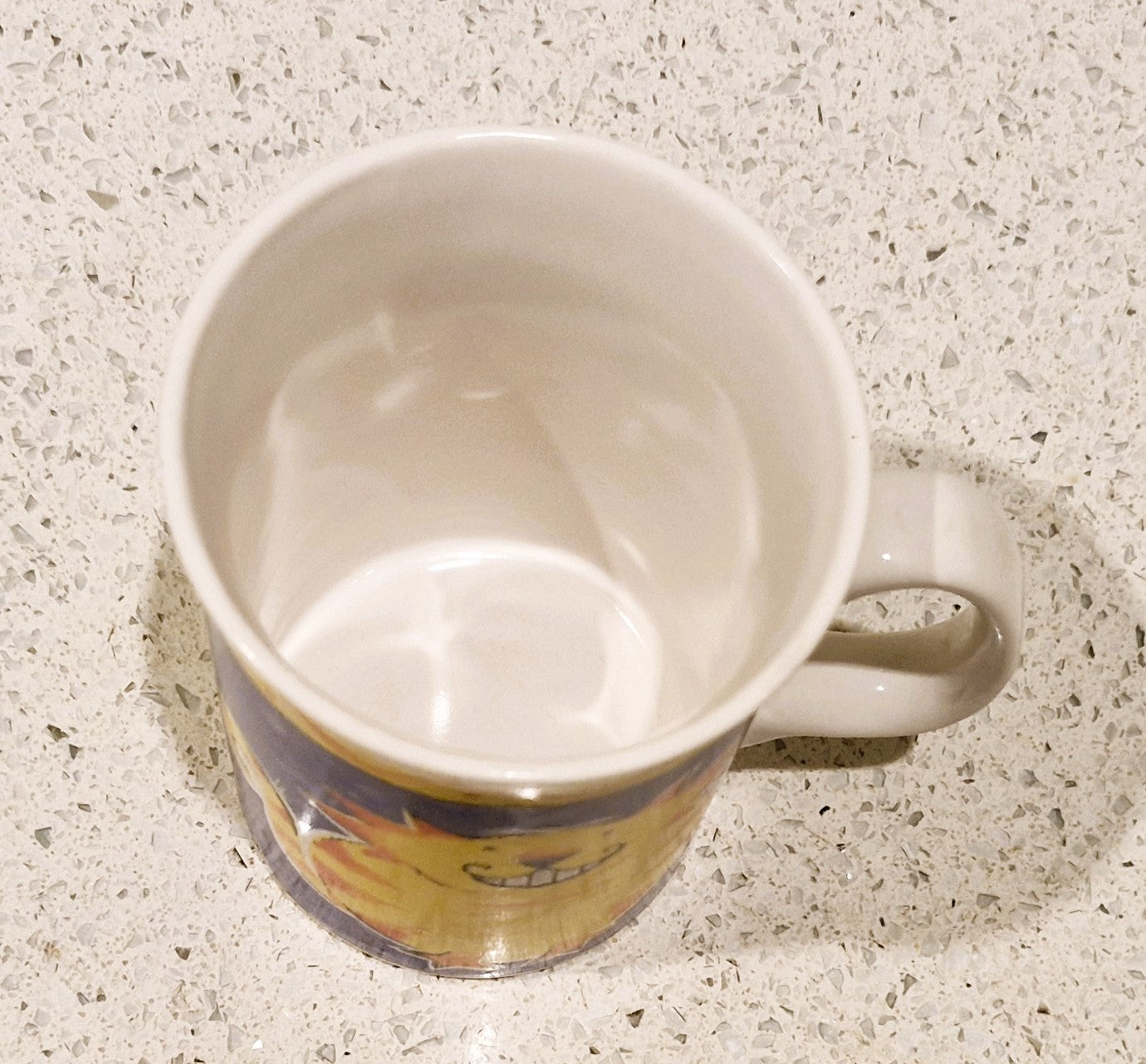Rayware Cat Mug, Vintage Rayware Cat Mug, Brightly coloured, Blue, Yellow, Red, Rayware Mug