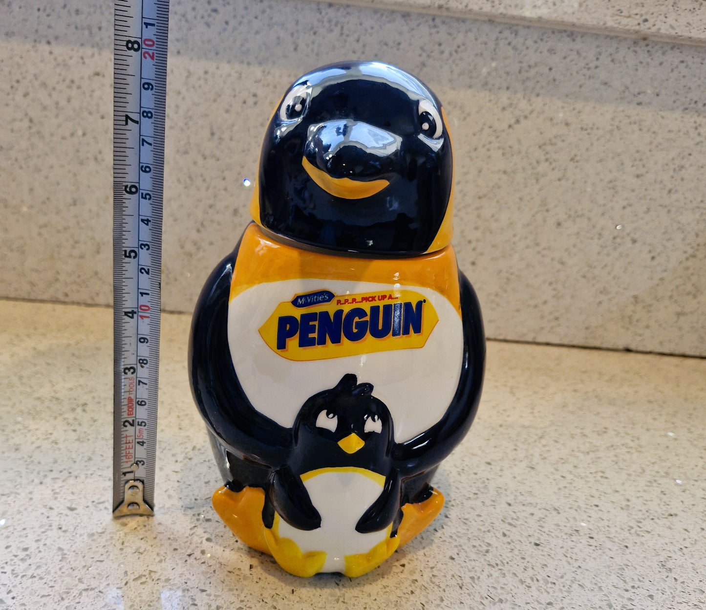 McVities Penguin, Penguin Cookie jar, Penguin Bar, Pick up a Penguin, Advertising, Storage Jar, Cookie Jar, Storage Jar,