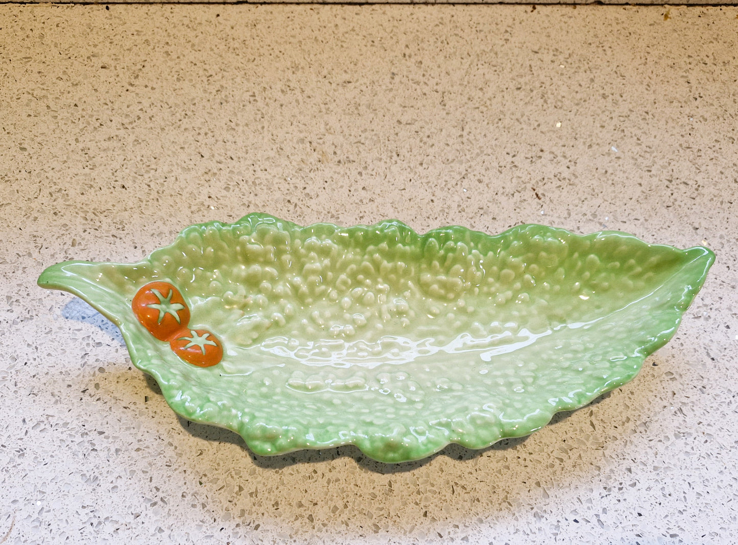 Carltonware Lettuce Leaf Plates, Cabbage Leaf plates, Saladware, Salad ware, Salad plates, Carltonware, Mid century, Lettuce, Cabbage