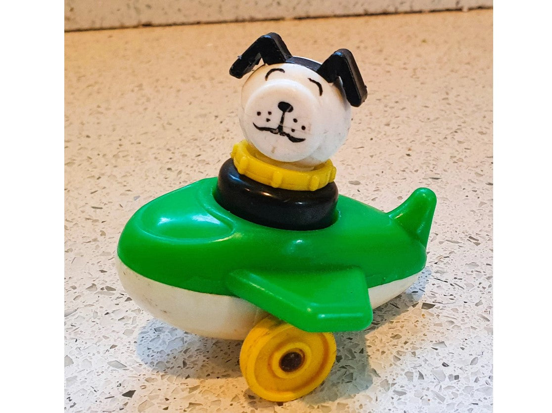 Vintage, Fisher-Price Little people, Dog, Plane, Nursery toys, Fisher price dog, Quirky