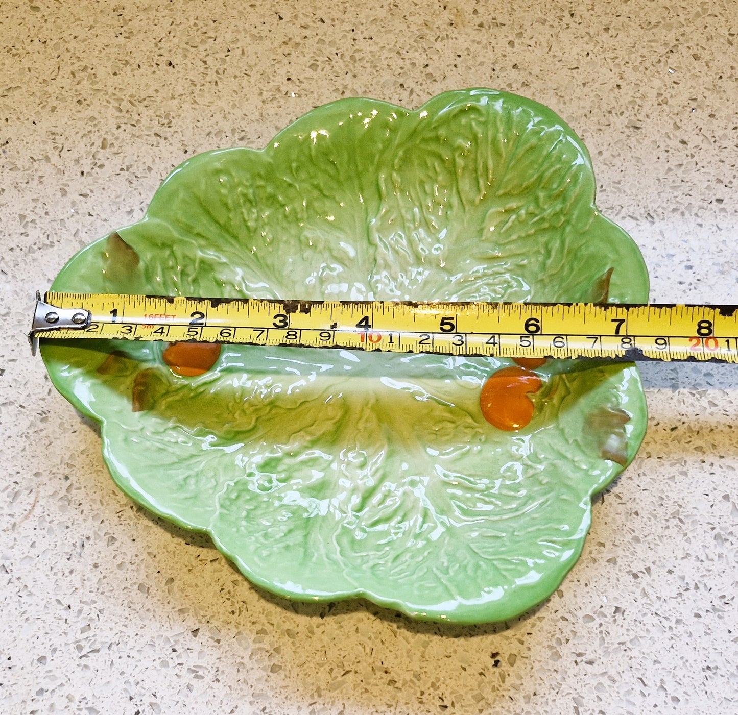 Carltonware Lettuce and tomato Leaf Plate