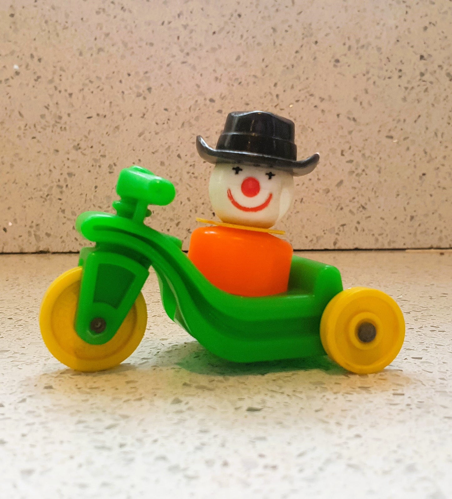 80s Fisher-Price Little people, Clown on a Trike, Nursery toys, Fisher price, Fisher Price Little People nursery Toys