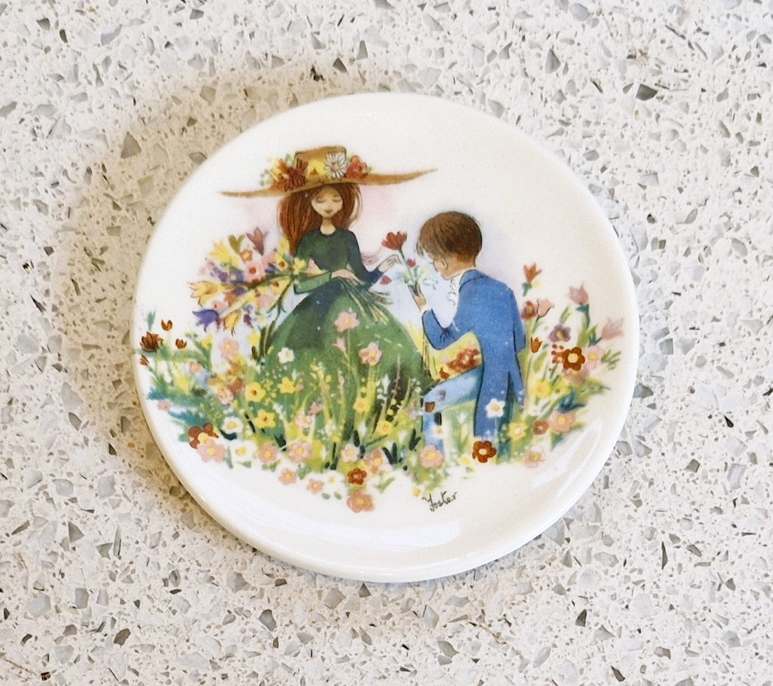 70s Pin Dish, Anniversary Gift, Kitsch and Quirky gift, wedding anniversary