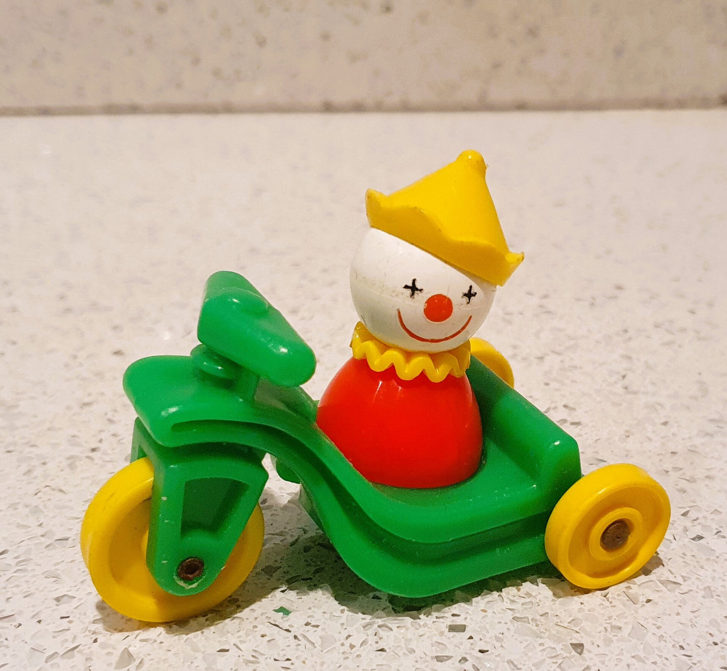 80s Fisher-Price Little people, Clown on a Trike, Nursery toys, Fisher price, Fisher Price Little People nursery Toys