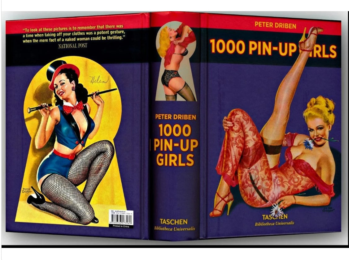 Peter Driben, Pin Up Girl, Coffee Table Book, 1000 Bilder, Vintage Pin Up Girl Buch, versiegelt, NEU, TASHEN Makellos