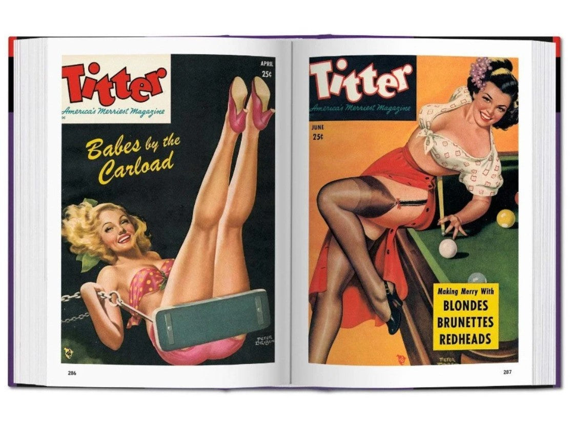 Peter Driben, Pin Up Girl, Coffee Table Book, 1000 Bilder, Vintage Pin Up Girl Buch, versiegelt, NEU, TASHEN Makellos