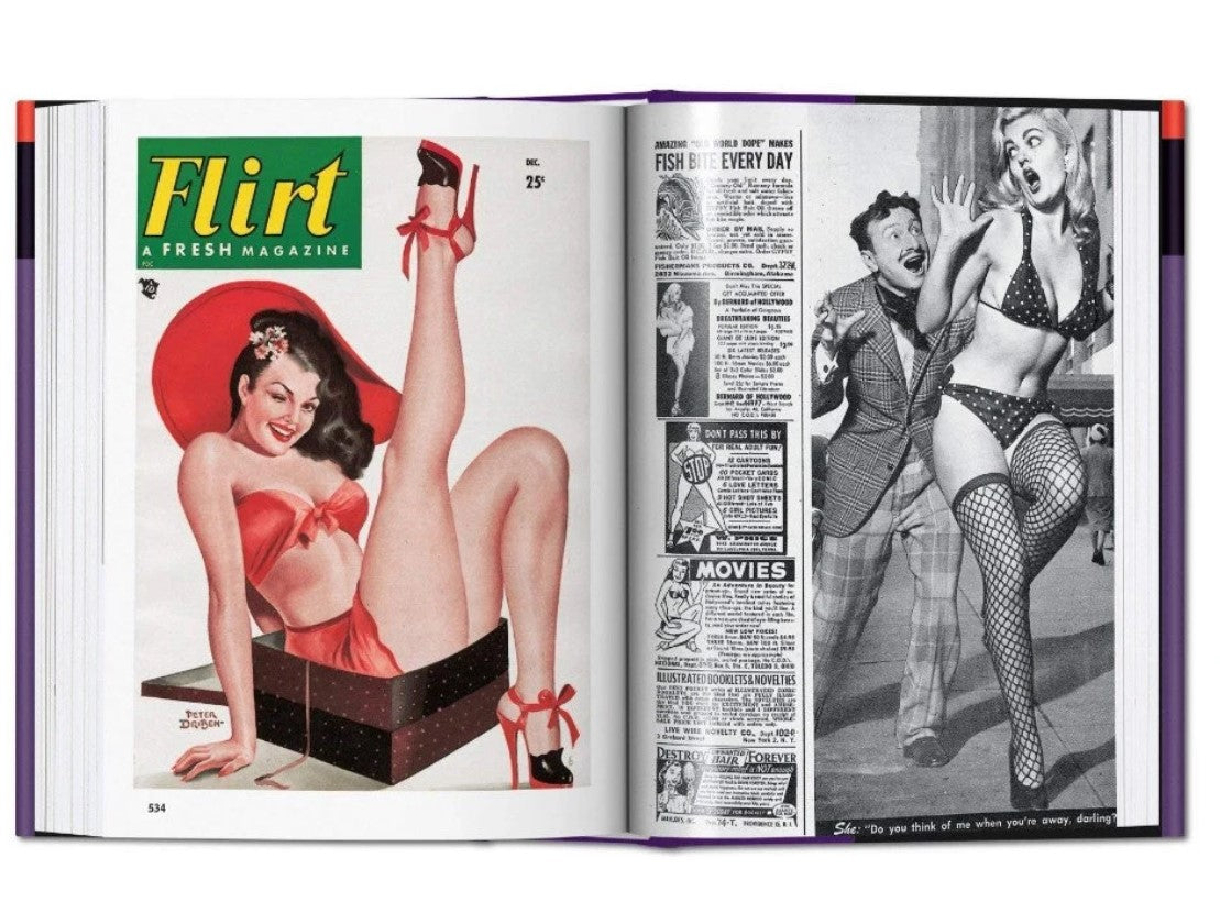 Peter Driben, Pin Up Girl, Coffee Table Book, 1000 Bilder, Vintage Pin Up Girl Buch, versiegelt, NEU, TASHEN Makellos