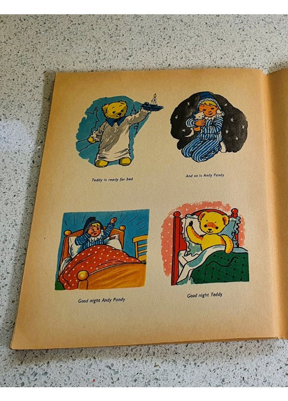 Andy Pandy Annual, Andy Pandy Treasure Box, Book, Vintage Children's Books, English,