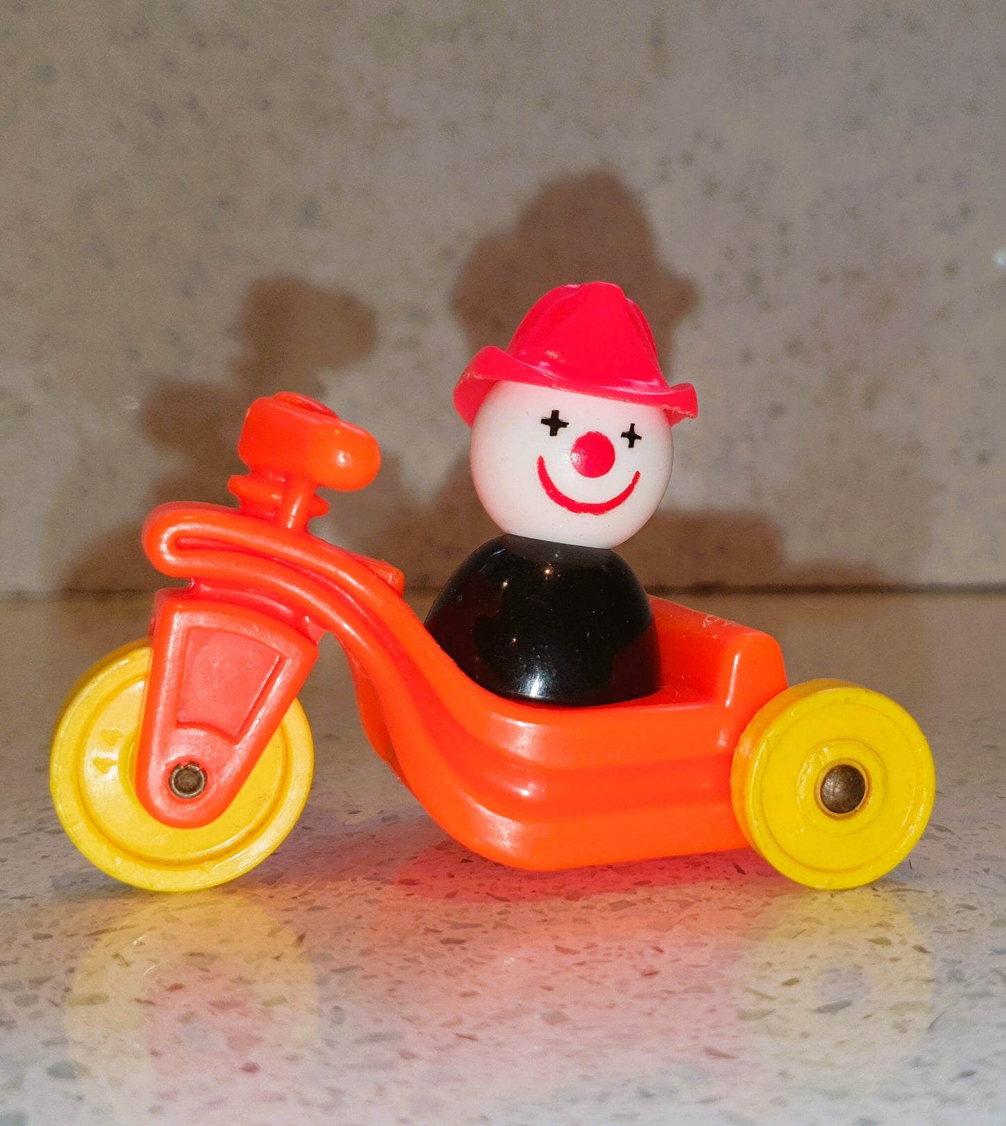 80s Fisher-Price Little people, Clown on a Trike, Nursery toys, Fisher price, Fisher Price Little People nursery Toys