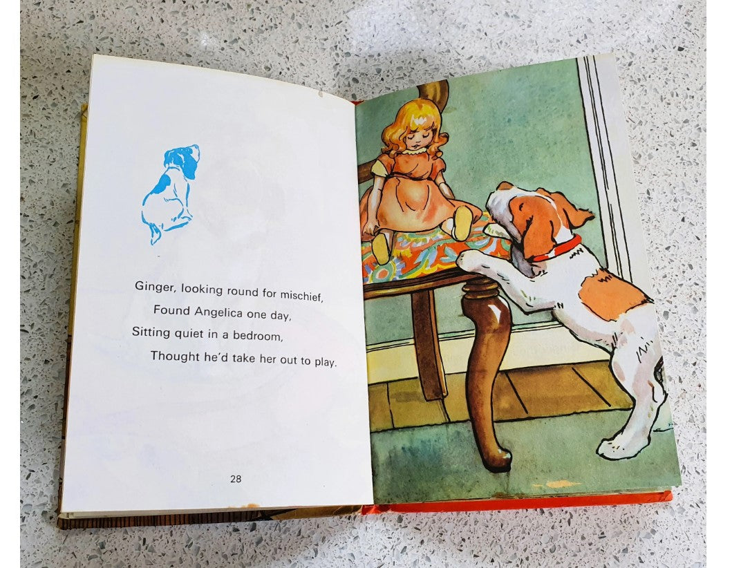 Gingers Adventures, Rhyming Stories, Macgregor, Perring, Vintage Childrens Book
