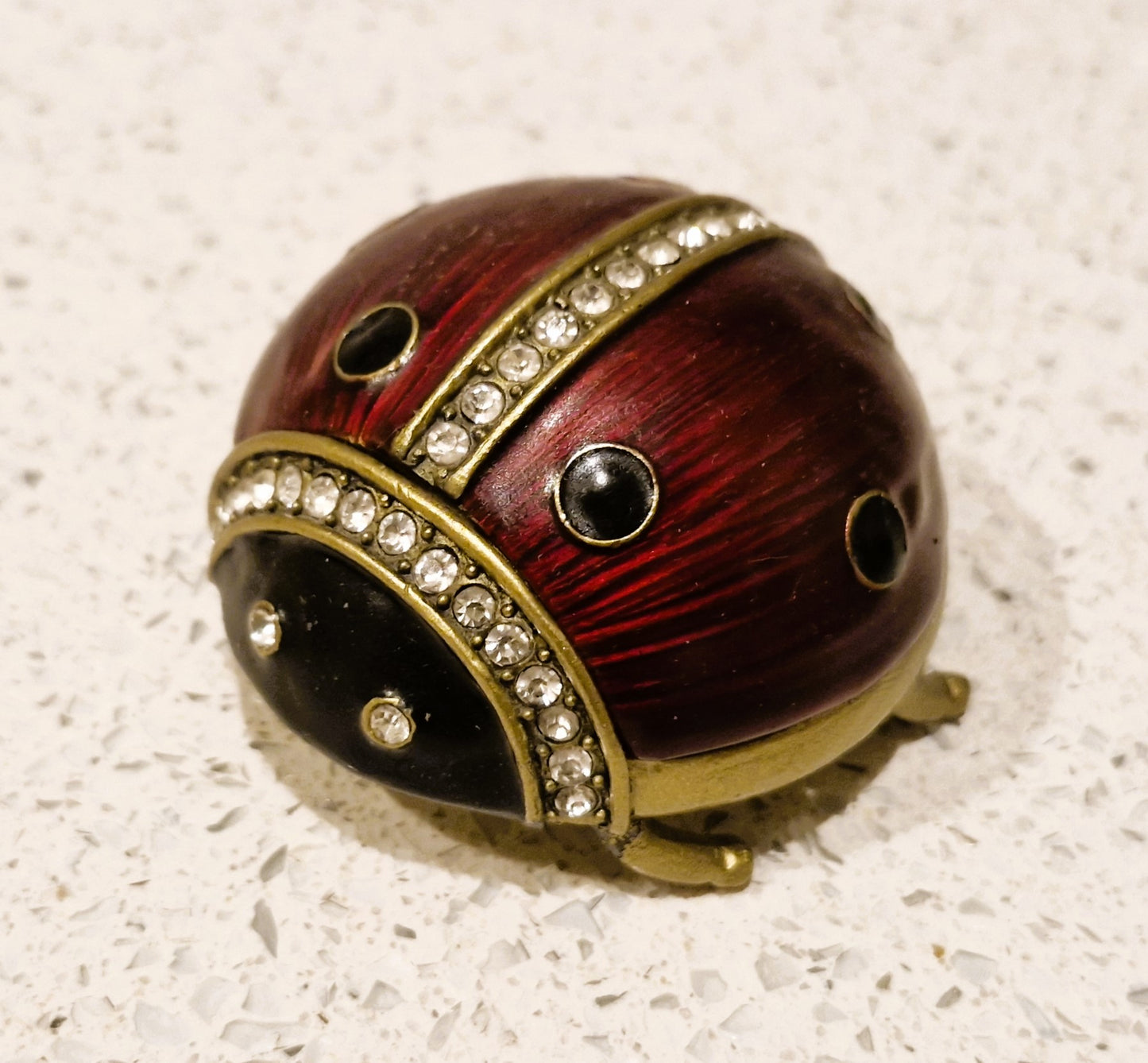 Past Times Ladybird Trinket Box