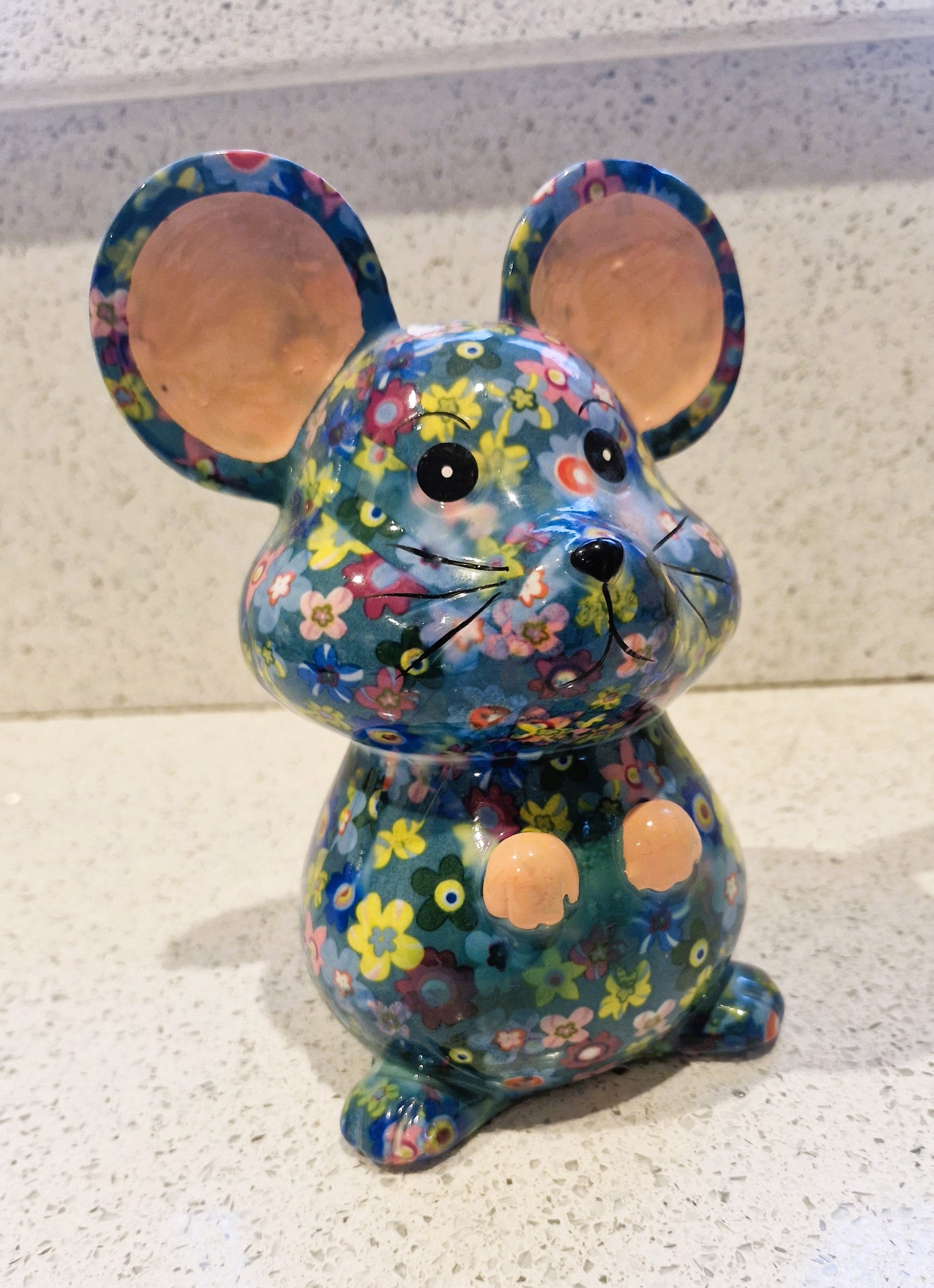 Pomme Pidou Martha the Mouse Animal Money Bank, Gift, Vintage