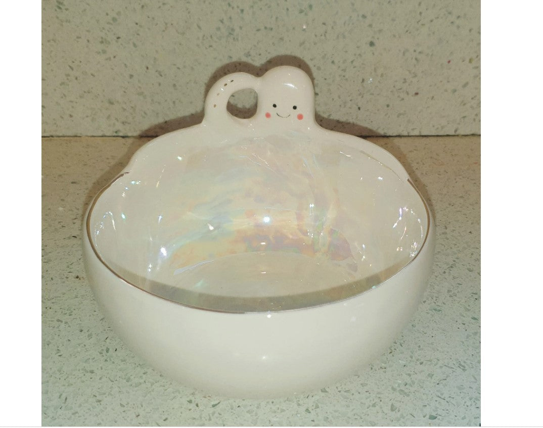 Octopus Bowl, Ceramic, Bathroom, Home decor, Storage, Quirky, NEW, Boxed,