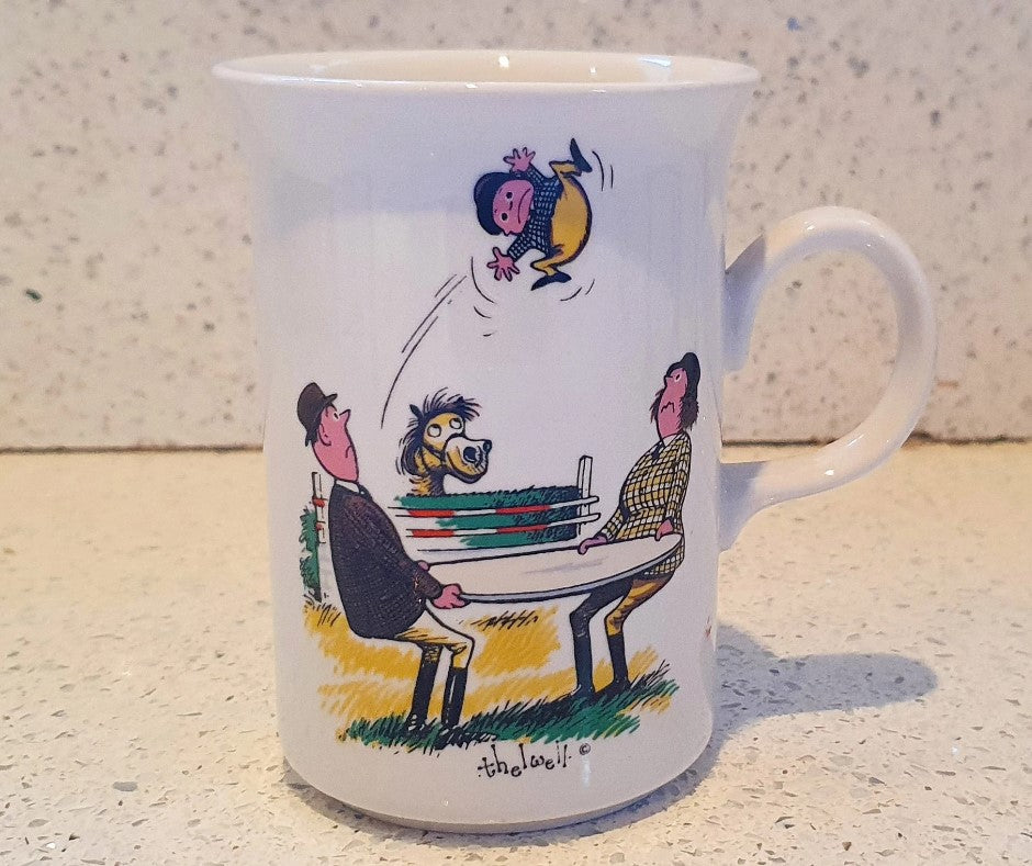 THELWELL Mug, Norman Thelwell, Grays, Thelwell Mug, Aldridge, Staffordshire England, Pony, Nostalgia