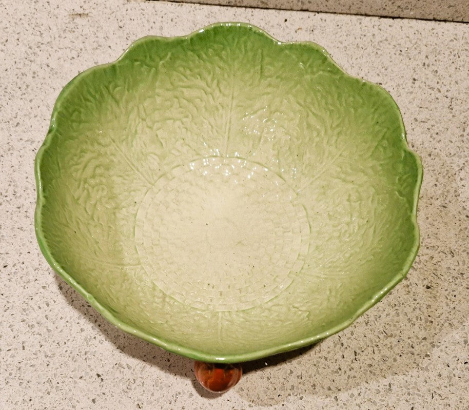 Lobster Salad bowl, Crown Devon, Made in England, Crown Devon Lobster Bowl, Vintage