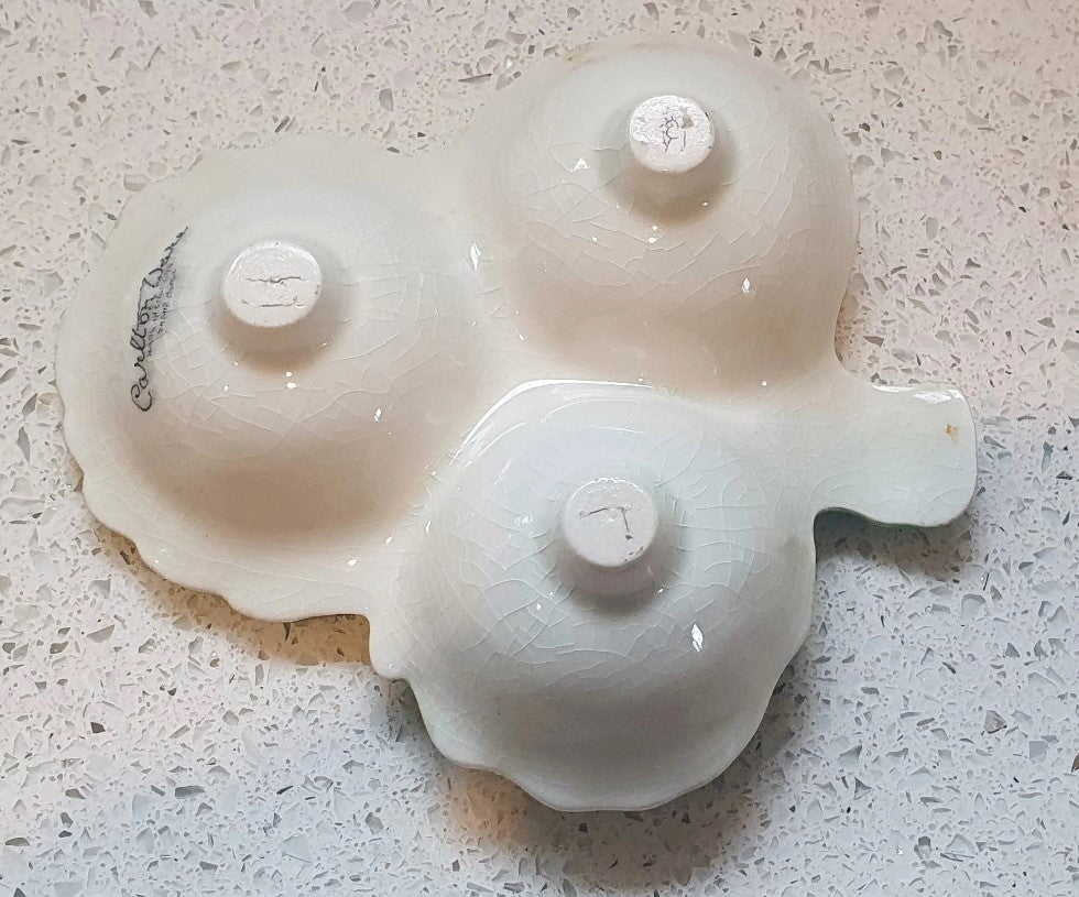 Carltonware, Tomato Salt and Pepper shakers, Vintage Carlton Ware Tomato Cruet