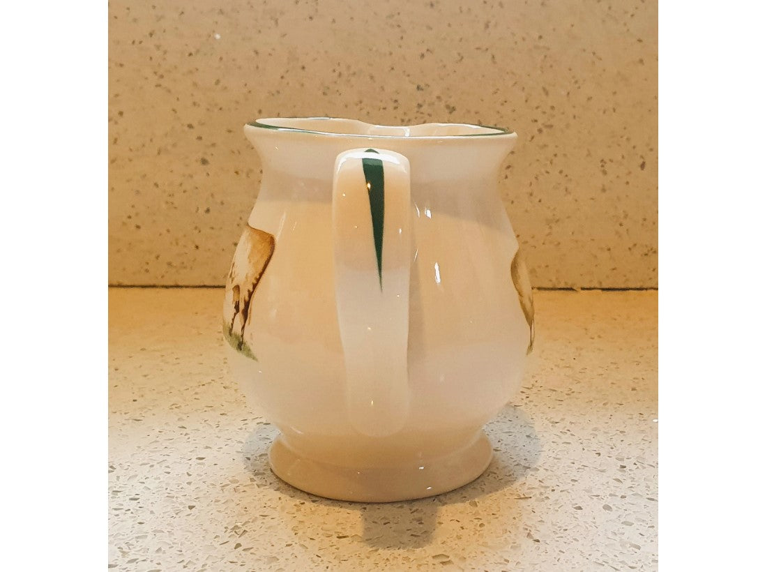 Vintage Sheep Jug, Vintage Sheep Creamer, Farm Animals Jug, Cow, Sheep, Creamer, English pottery, Cloverleaf, Earthenware, Milk jug, 10cm High