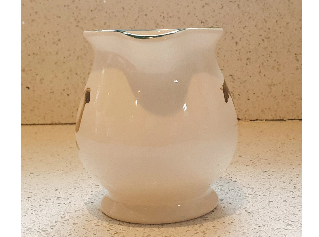 Vintage Sheep Jug, Vintage Sheep Creamer, Farm Animals Jug, Cow, Sheep, Creamer, English pottery, Cloverleaf, Earthenware, Milk jug, 10cm High
