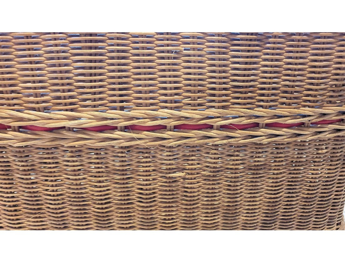 Vintage wicker shopping basket, Vintage wicker Shopping Basket,