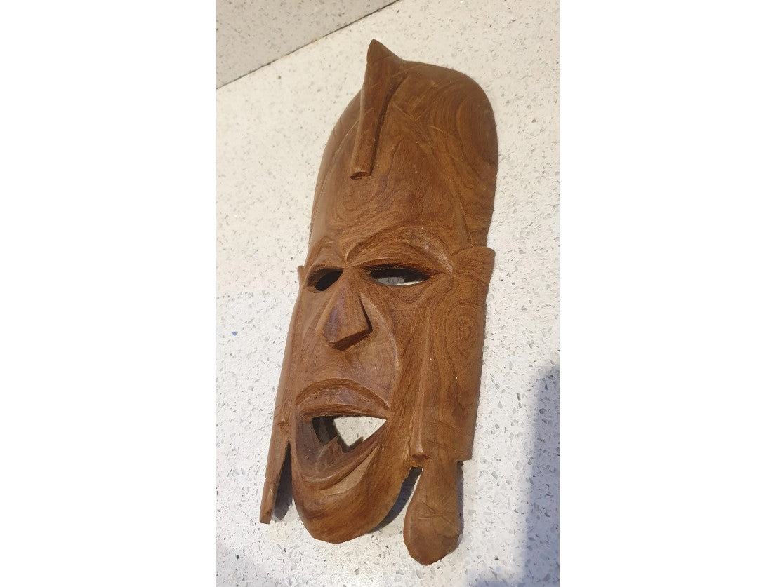 Vintage Tribal mask, Wooden carved Tribal Mask, Tribal Mask, Wall Art