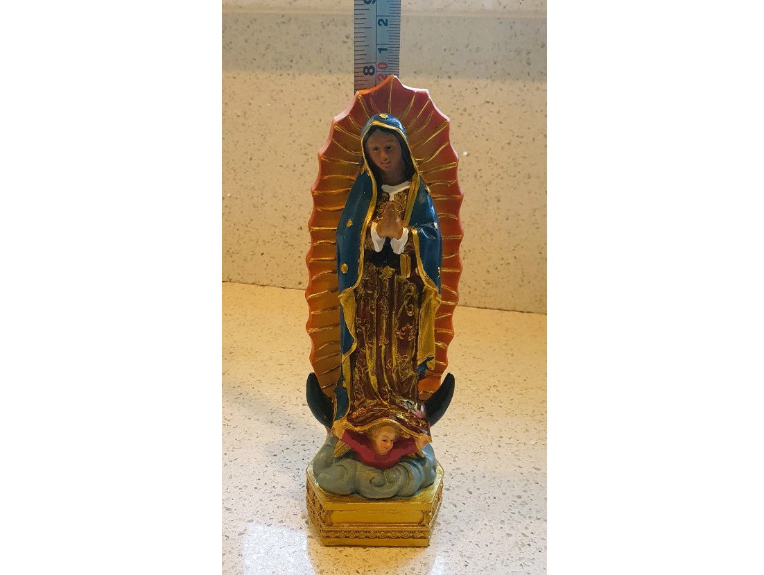 Our Lady of Guadeloupe, Statue, Ornament, Virgin Mary, Catholic, Kitsch, Quirky, Virgin Mary Ornament,