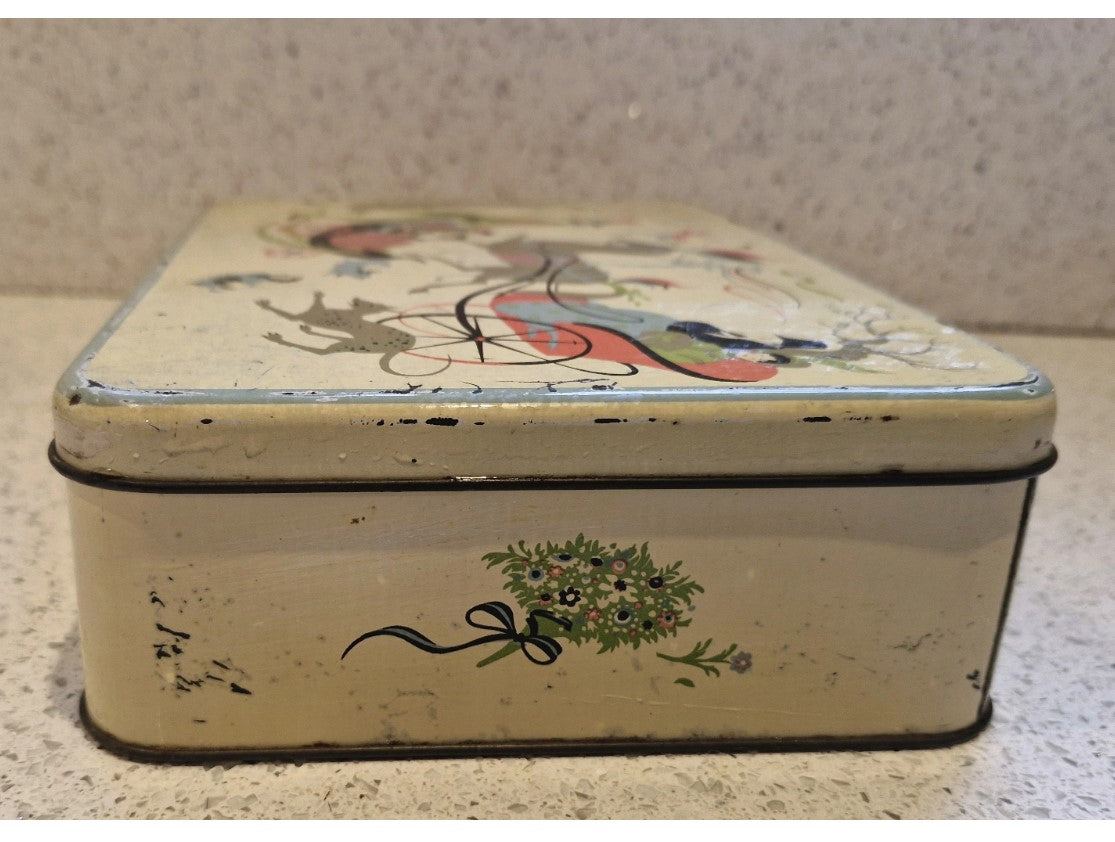 Romary & Co, Vintage Biscuit Tin, Vintage Packaging, Vintage Kitchenailia, Rare,
