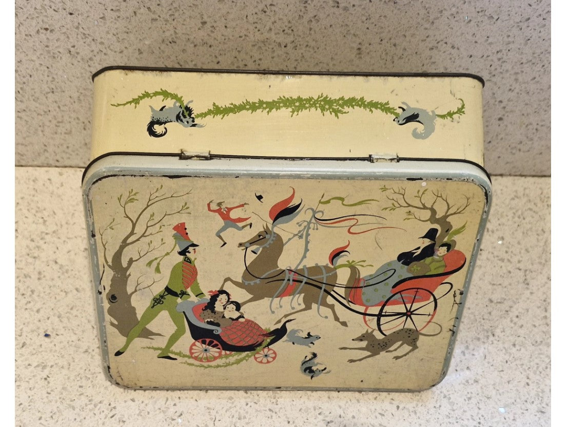 Romary & Co, Vintage Biscuit Tin, Vintage Packaging, Vintage Kitchenailia, Rare,