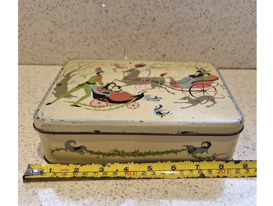 Romary & Co, Vintage Biscuit Tin, Vintage Packaging, Vintage Kitchenailia, Rare,