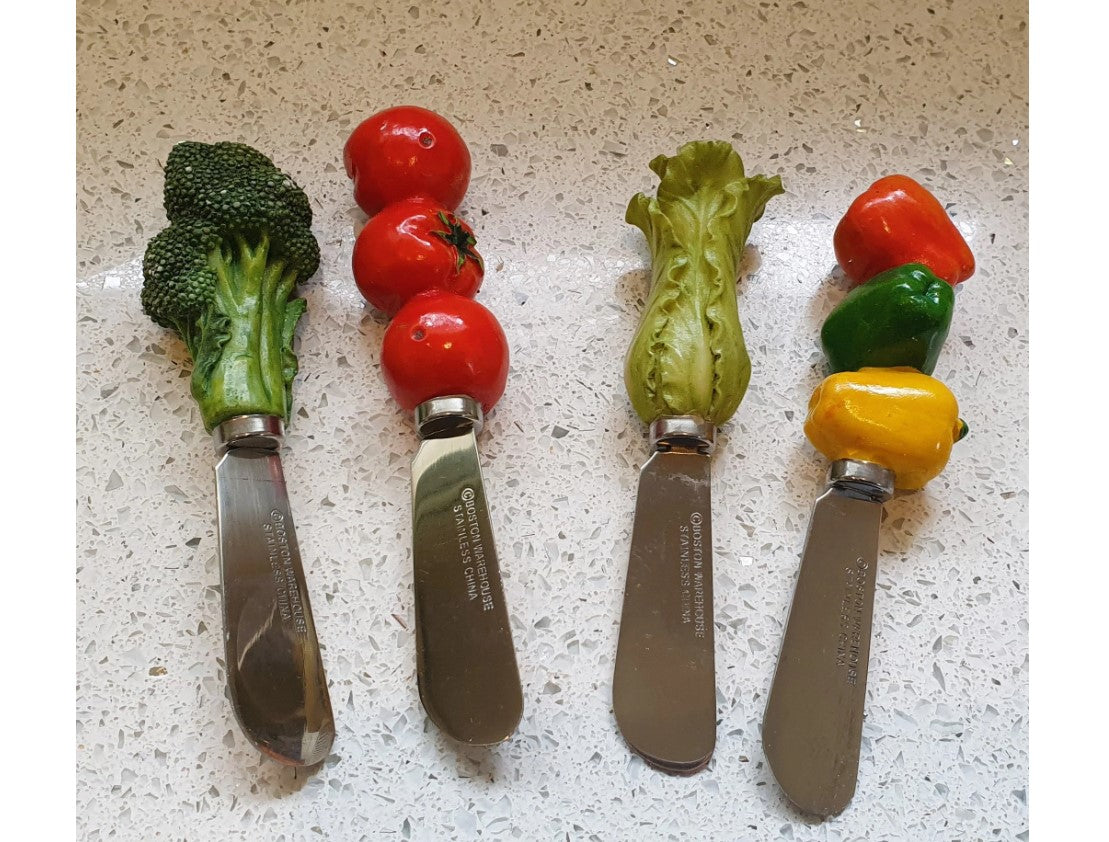 Butter Spreader, Lettuce Butter Spreader, Salad, Boston Warehouse, Jam Spreaders, cheese board, charcuterie Board