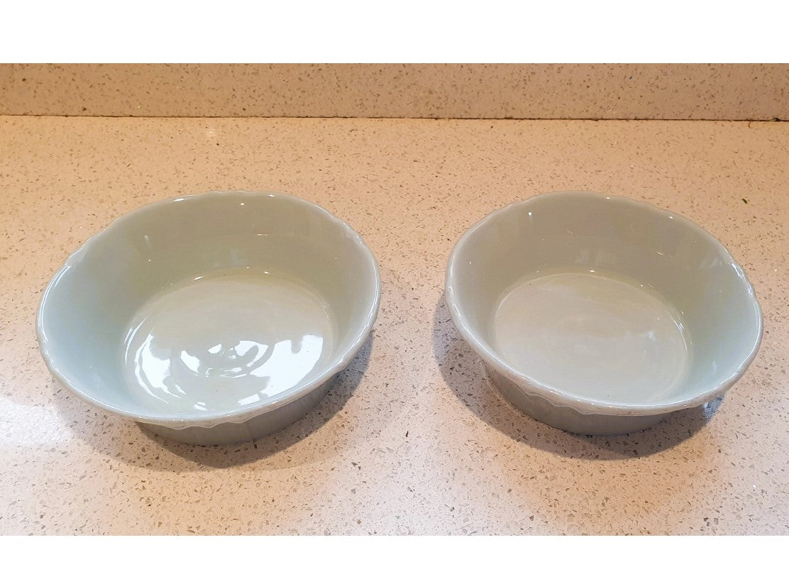 OKA, Blaue Schalen, OKA Keramikschale, OKA Schale, Groß, 7 Zoll, Schalen, Makellos
