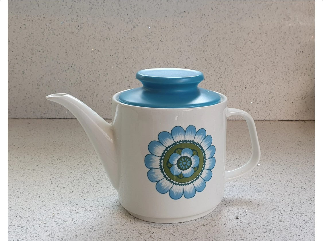 Meakin Capri Tea Pot, immaculate, Alfred Meakin, Mid century Design,
