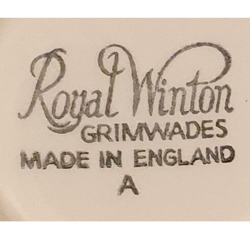 Royal Winton, Grimwades, Made in England, Yellow, Bowl, 2 tone Bowl