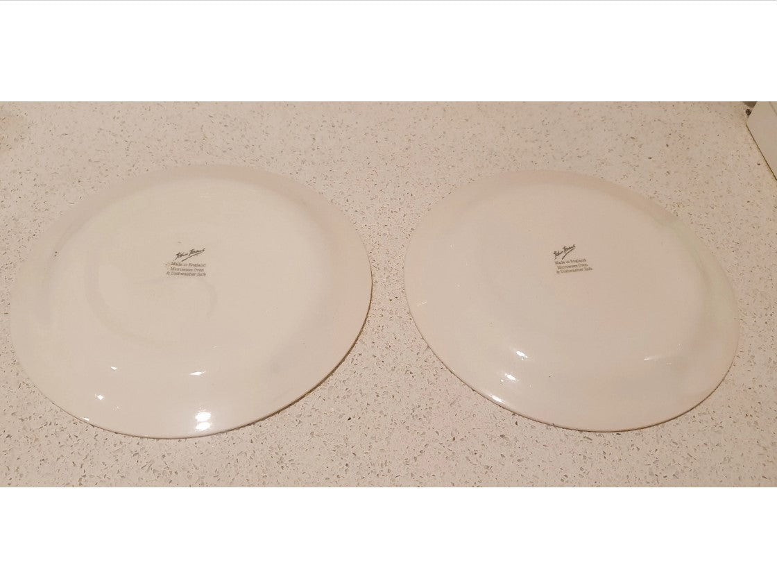 La Patisserie Plates, Tams ware, John Tamms, Made in England, Dessert Plates, 10 inch