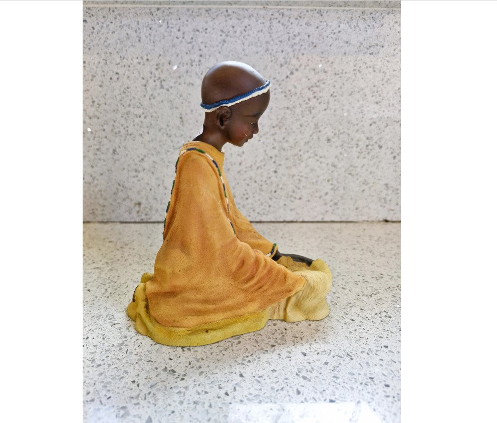 Vintage, Soul Journeys Ornament, African Sculpture, Bahiya, Beautiful One, 2001, African Art, Limited edition, East African