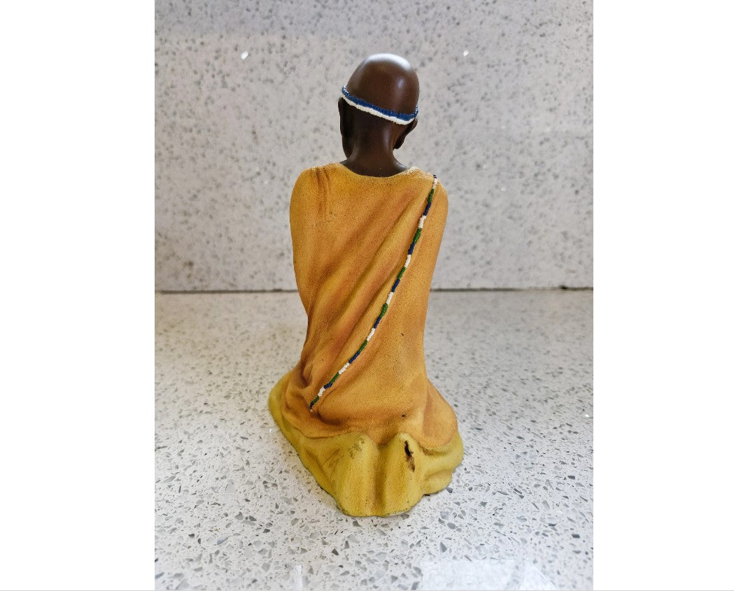 Vintage, Soul Journeys Ornament, African Sculpture, Bahiya, Beautiful One, 2001, African Art, Limited edition, East African