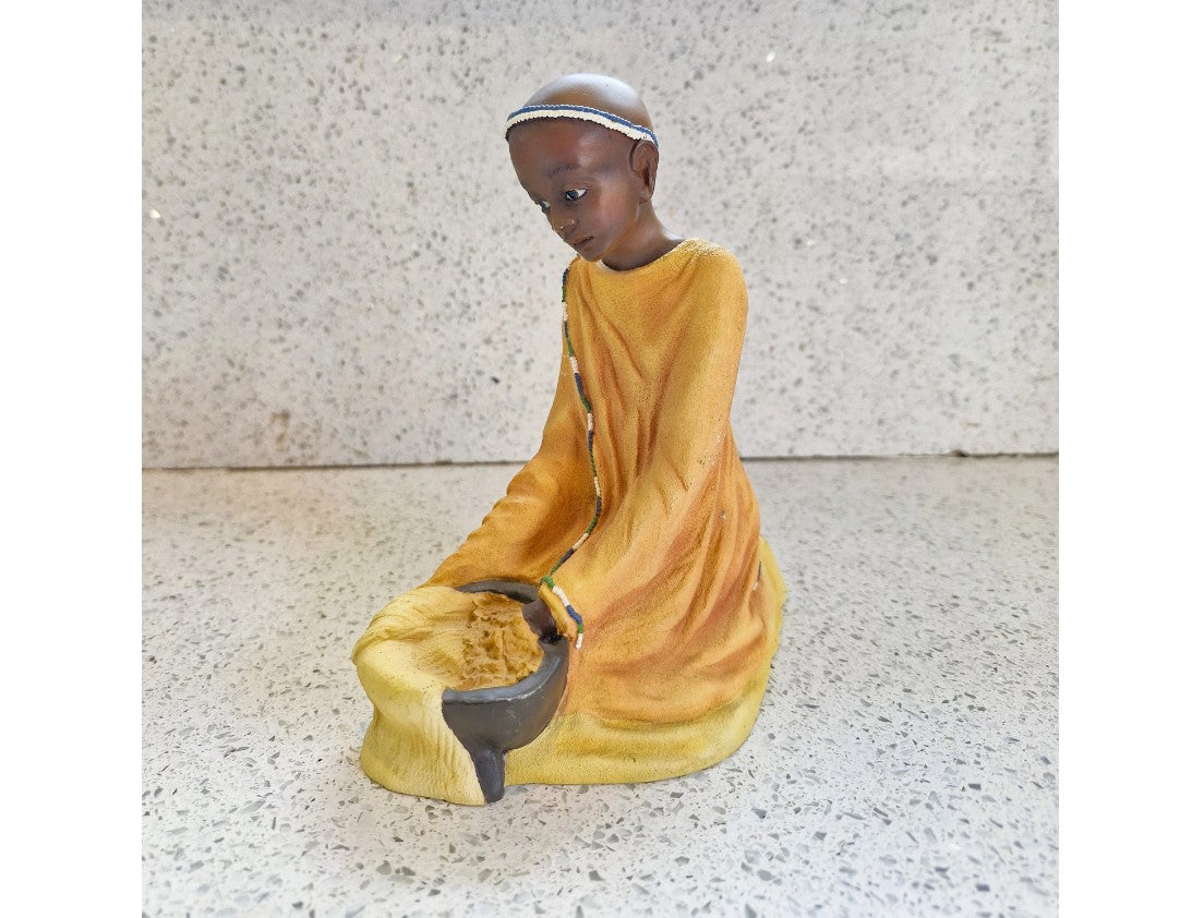 Vintage, Soul Journeys Ornament, African Sculpture, Bahiya, Beautiful One, 2001, African Art, Limited edition, East African